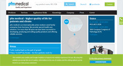 Desktop Screenshot of pfmmedical.com
